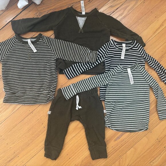 Childhoods Clothing Coordinated Bundle Olive Green 6-12 Month